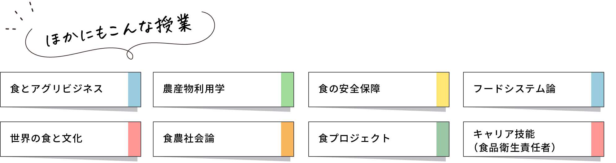 ほかにもこんな授業